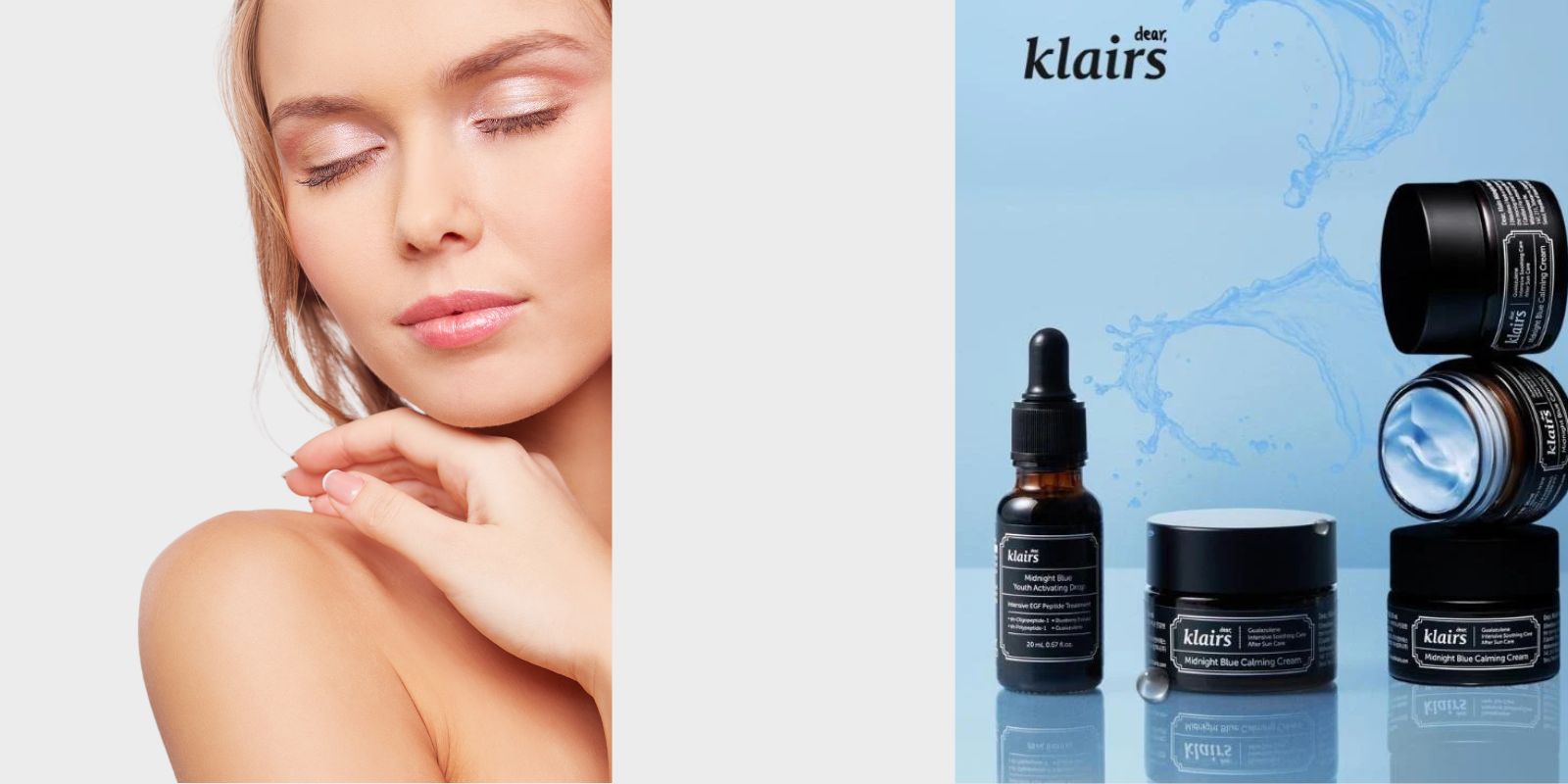 Klairs skincare – gentle, vegan-friendly products for sensitive skin.