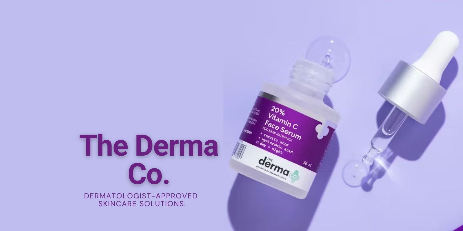 The Derma Co. dermatologist-approved skincare solutions.