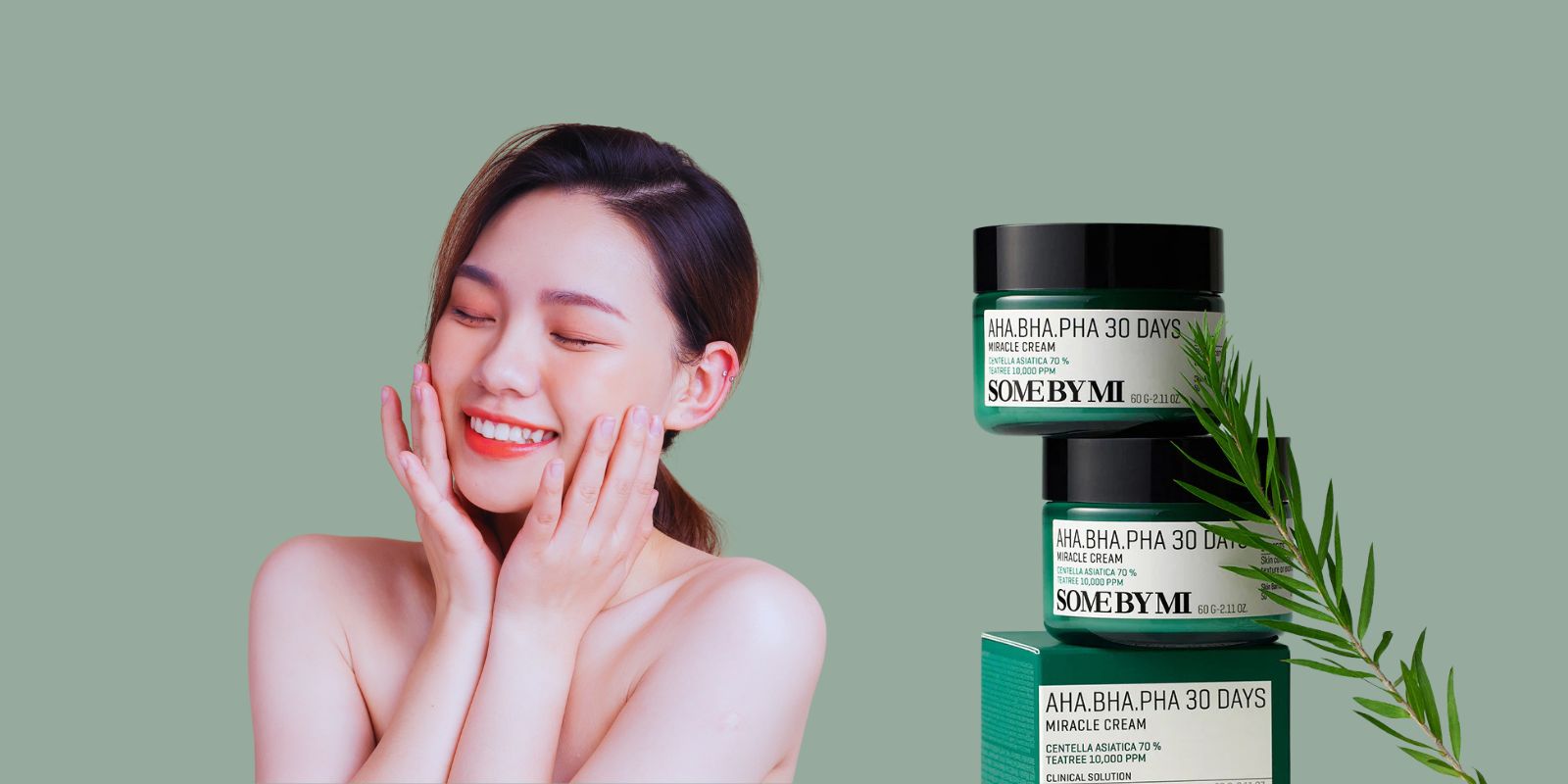 Some By Mi skincare for acne, brightening, and anti-aging solutions.