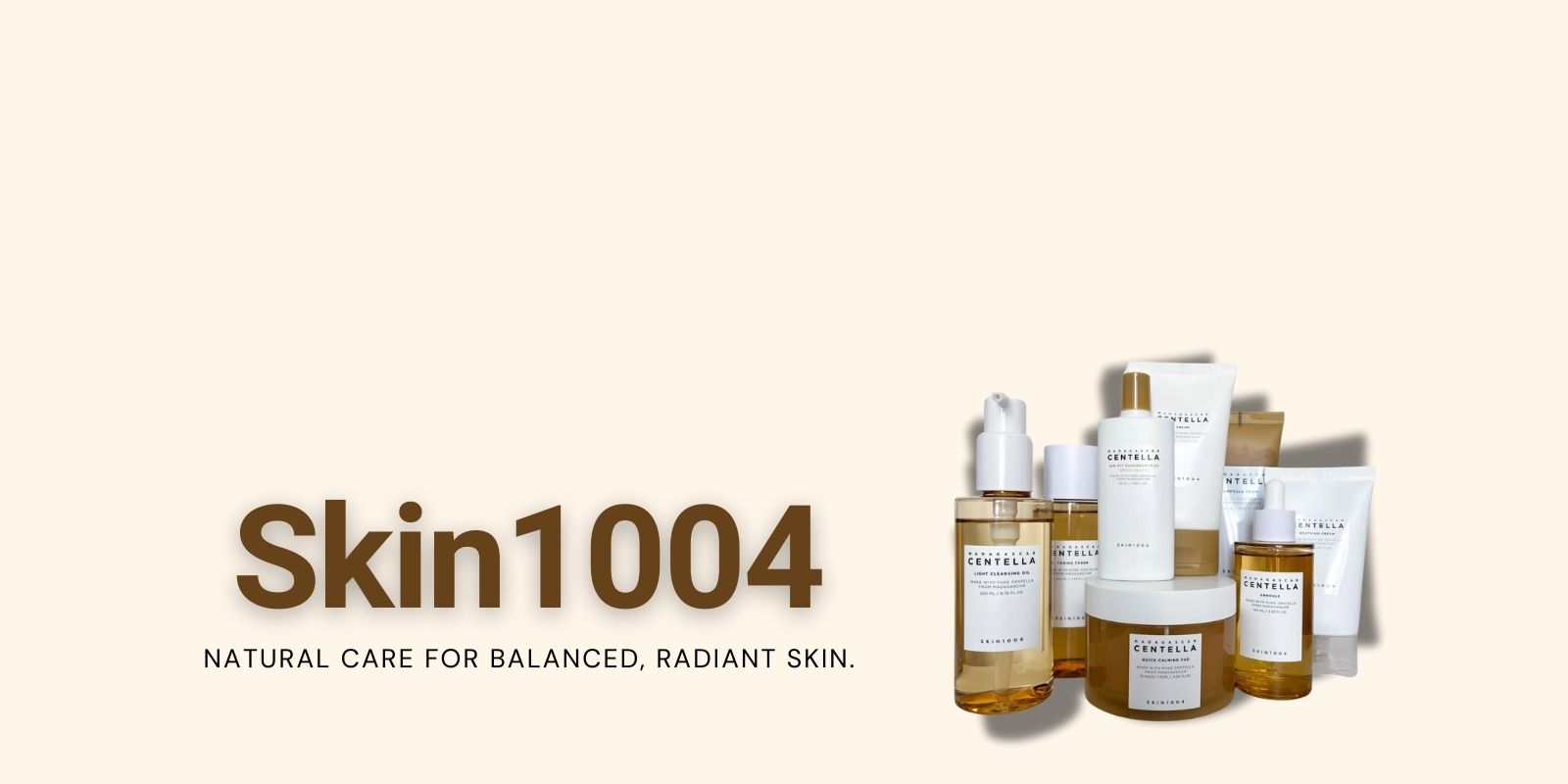 SKIN1004 Madagascar Centella skincare for soothing and healing skin.