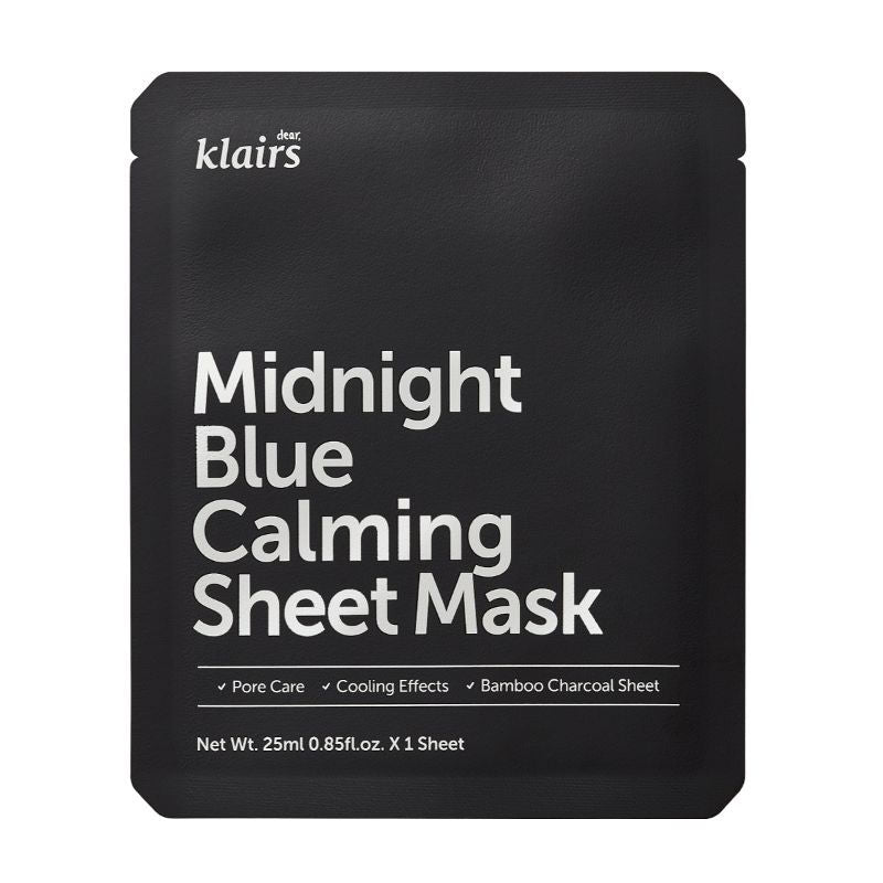 Klairs Midnight Blue Calming Sheet Mask (25ml)