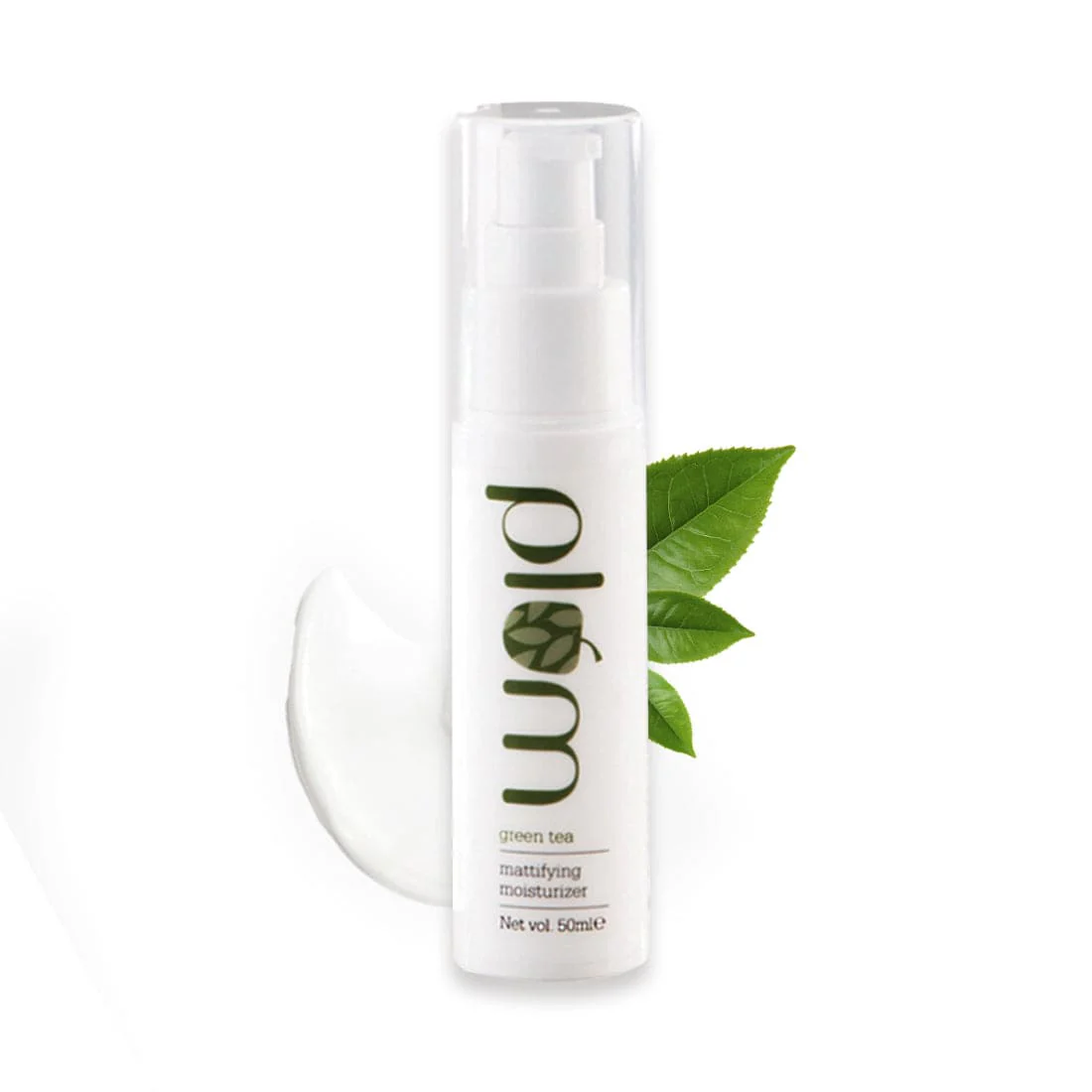 Plum Green Tea Mattifying Moisturizer with Glycolic Acid for Clear, Oil-Free Skin (50ml)