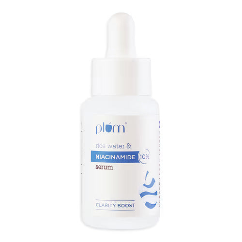 Plum 10% Niacinamide Serum with Rice Ferment for Blemishes & Acne Marks (30ml)