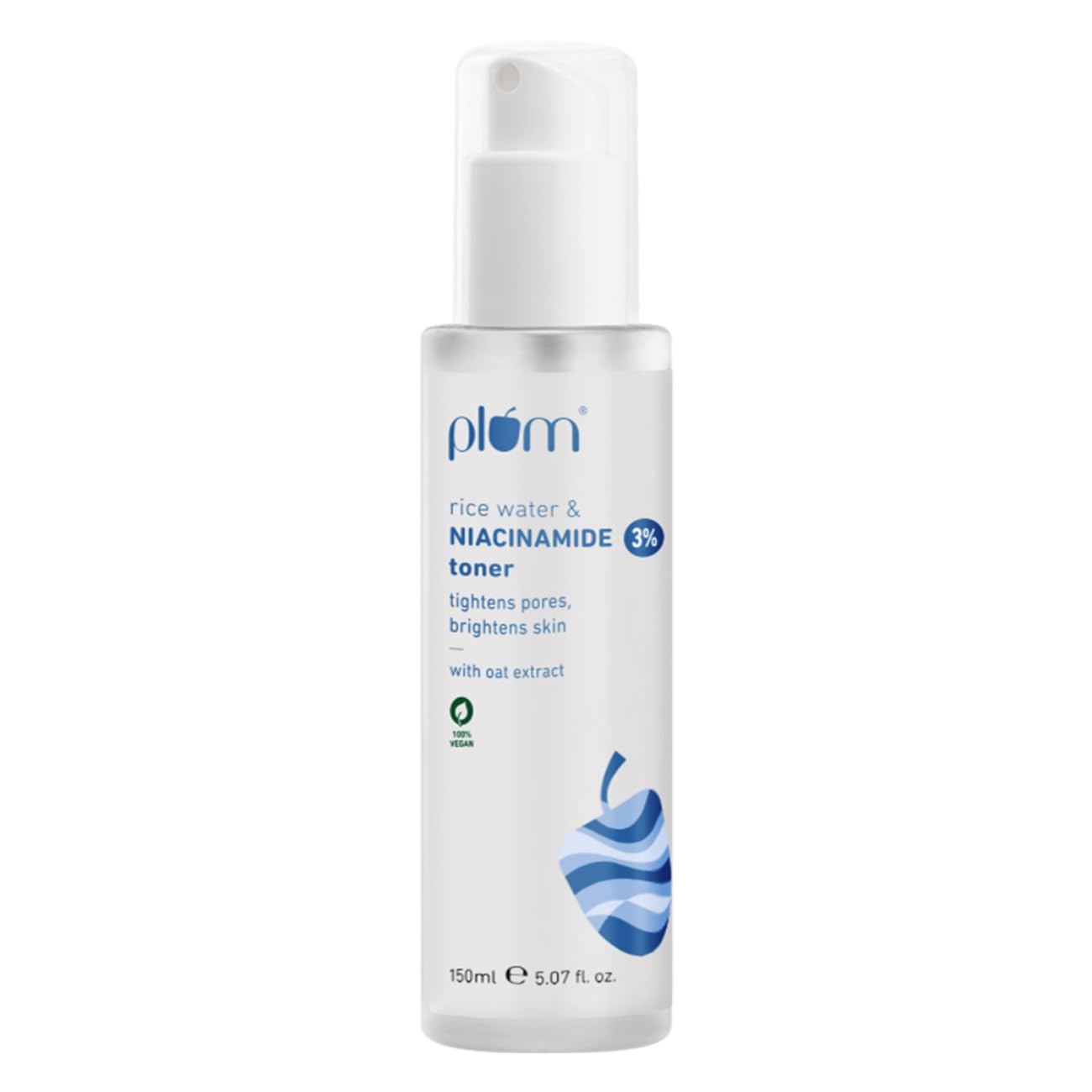 Plum 3% Niacinamide Alcohol-Free Toner with Rice Water (150ml)
