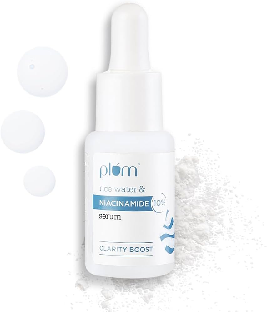 Plum 10% Niacinamide Brightening Serum with Rice Water & Ferment (30ml)