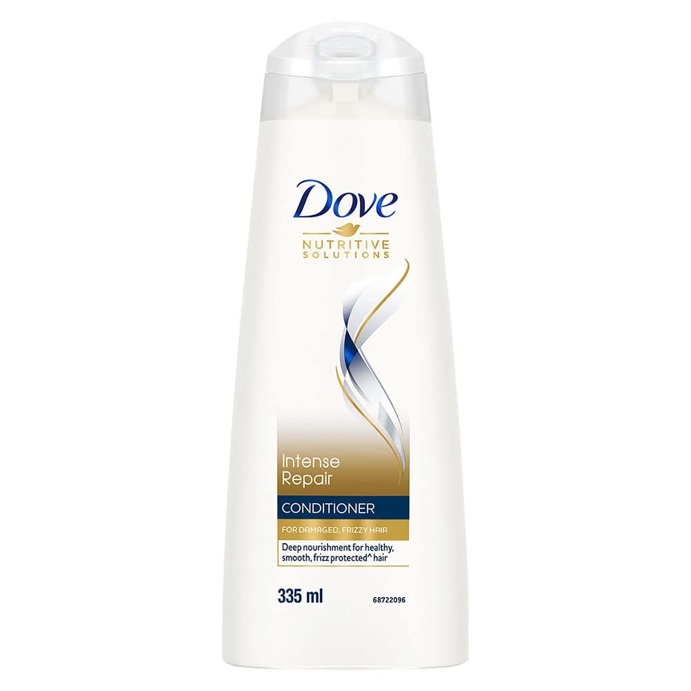 Dove Intense Repair Conditioner with Keratin Actives for Smooth and Strong Hair (335ml)
