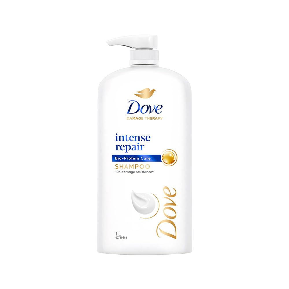 Dove Intense Repair Shampoo for Dry & Damaged Hair (1000ml)
