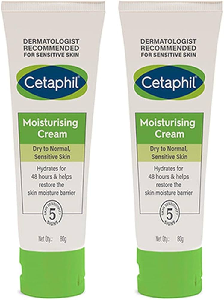 Cetaphil Moisturising Cream - Pack Of 2 (80gm each)