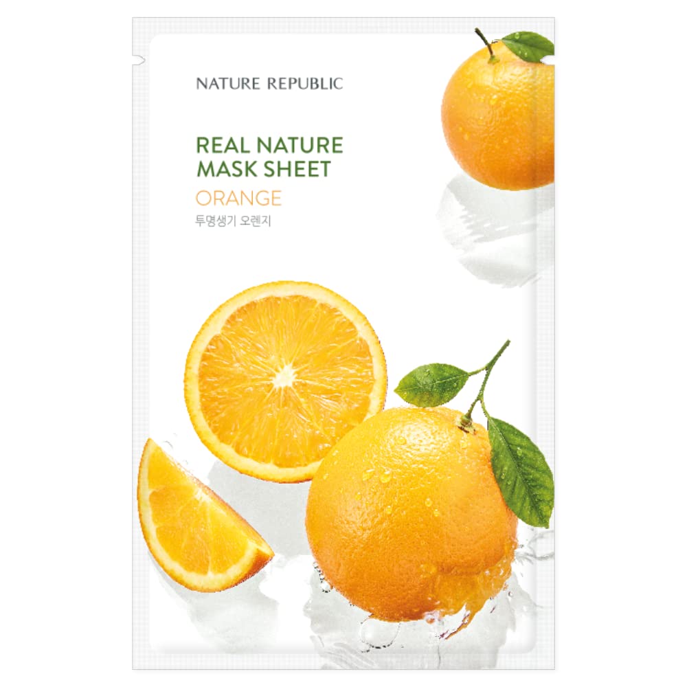 Vitalizing Glowing Face Mask Sheet (Orange)
