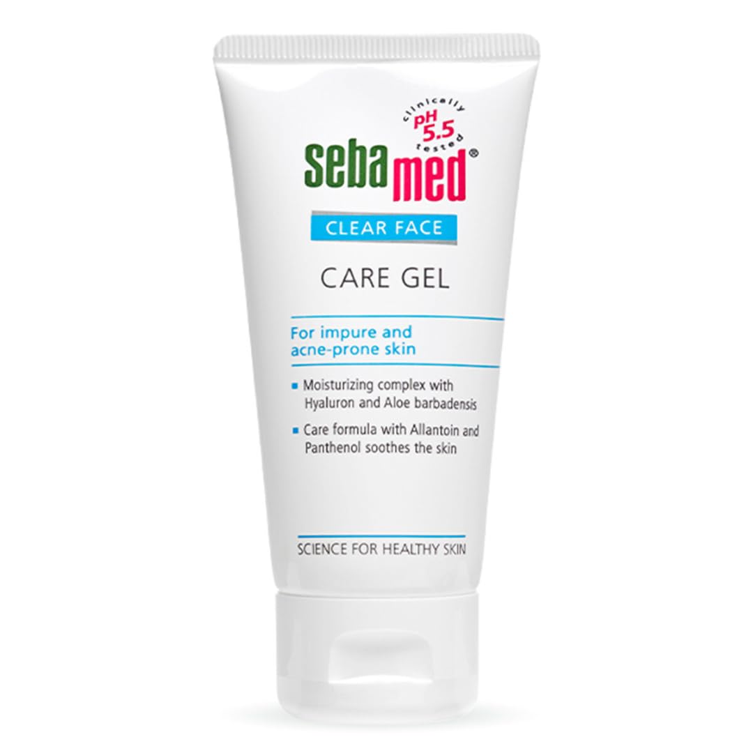 Sebamed Clear Face Care Gel PH 5.5 Acne Prone Skin Water Based Moisturiser 50ml