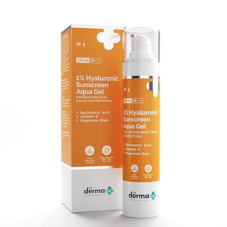 1% Hyaluronic Sunscreen Aqua Gel With Spf 50 Pa++++ (50 g)