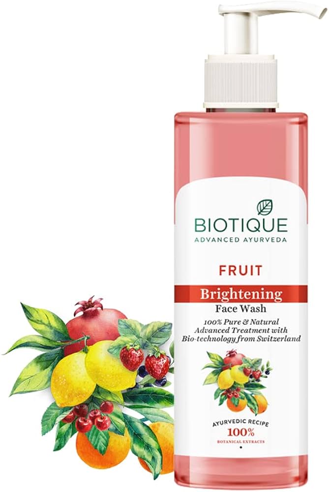 Fruit Brightening Face Wash 100% Pure & Natural 200ml