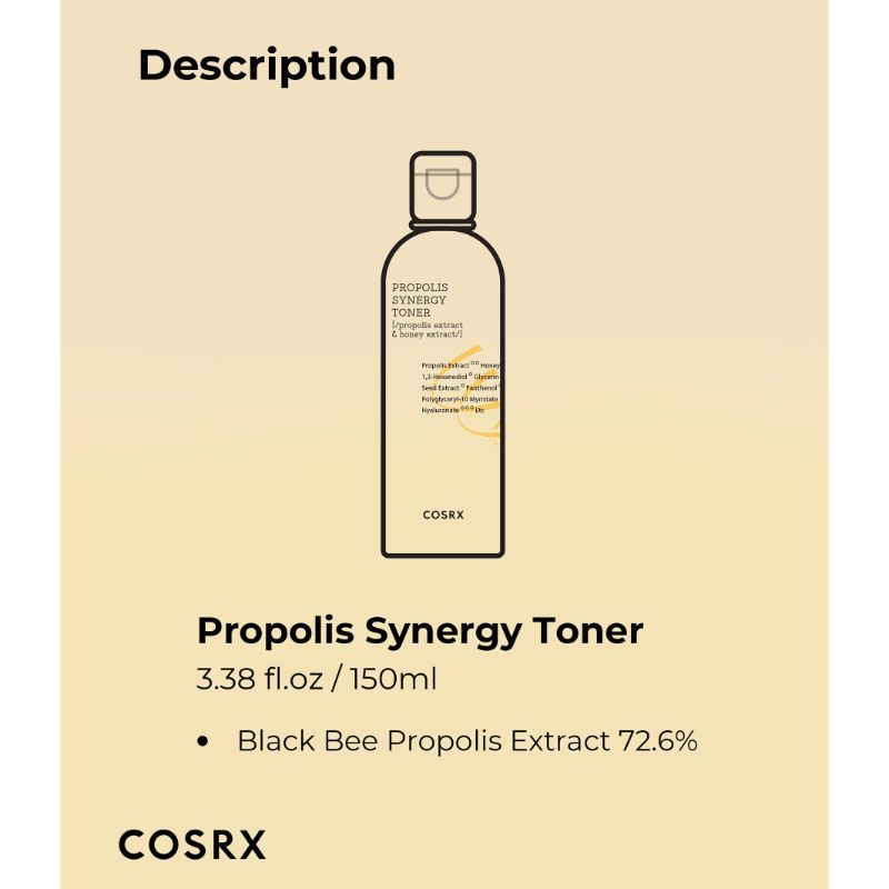 COSRX Full Fit Propolis Synergy Toner (150ml)