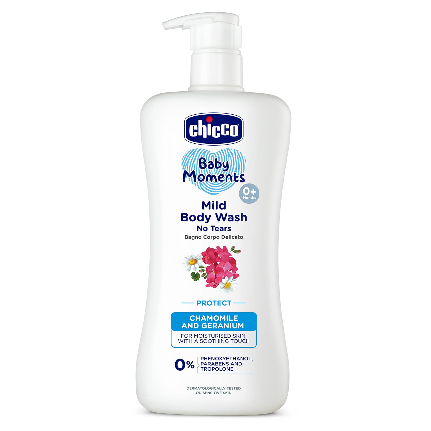 Chicco Baby Moments Mild Bodywash Protect 500ml