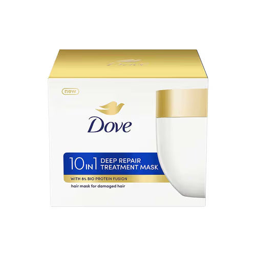 Dove 10 In 1 Deep Repair Treatment Hair Mask for Dry & Frizzy Hair (300ml)
