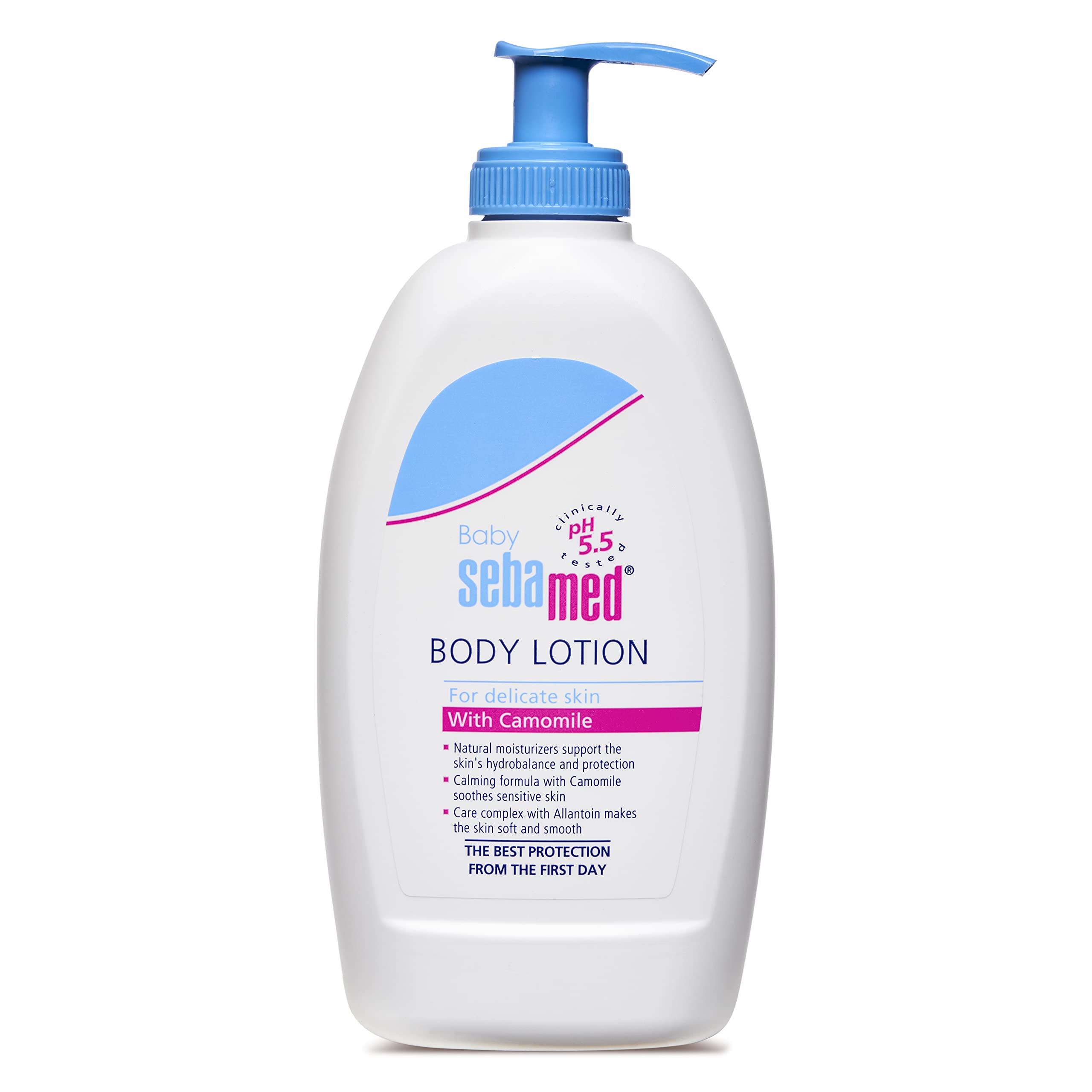 Sebamed Baby Body Lotion - pH 5.5, Chamomile & Allantoin for Sensitive Skin 400ml
