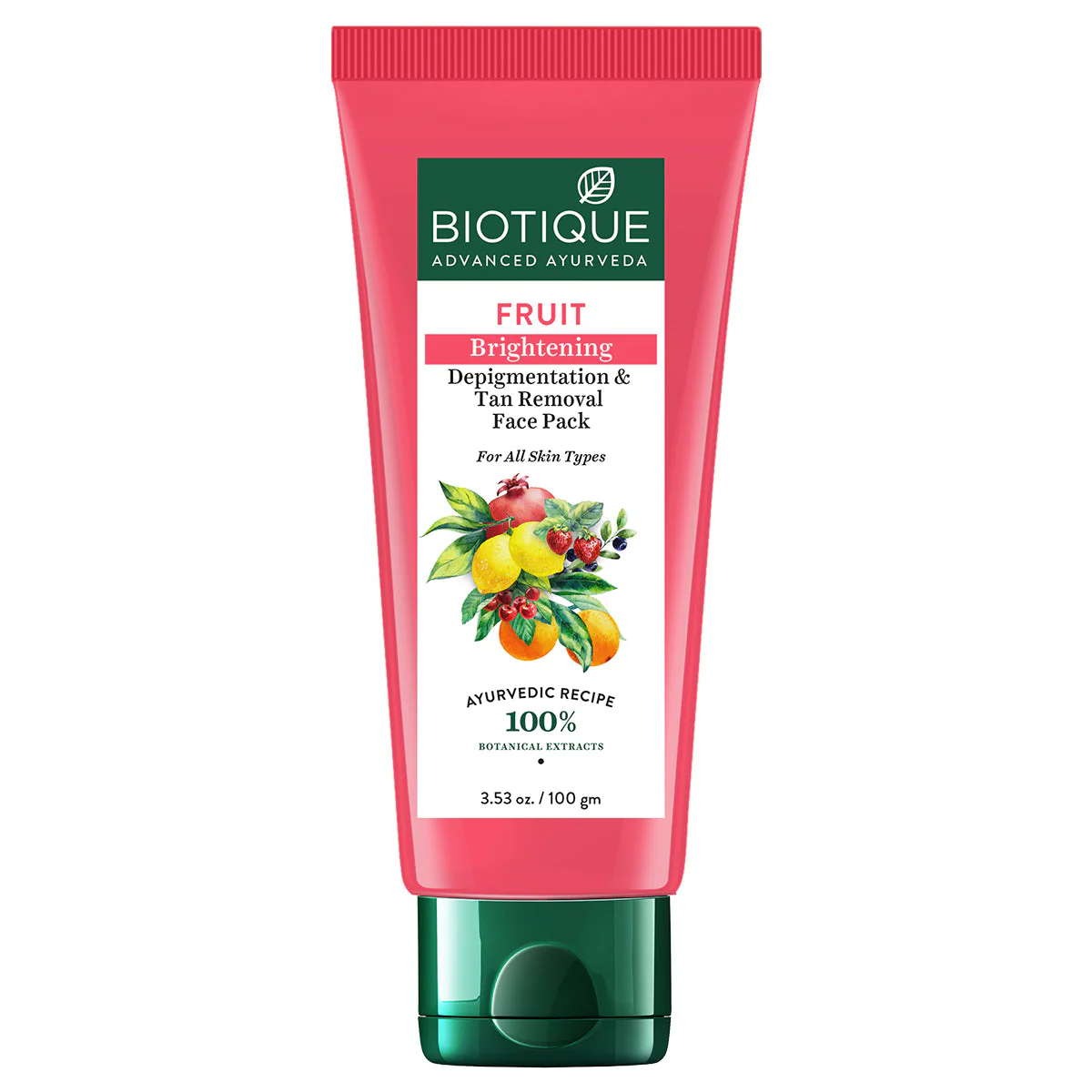 Fruit Brightening Depigmentation & Tan Removal Face Pack 100gm