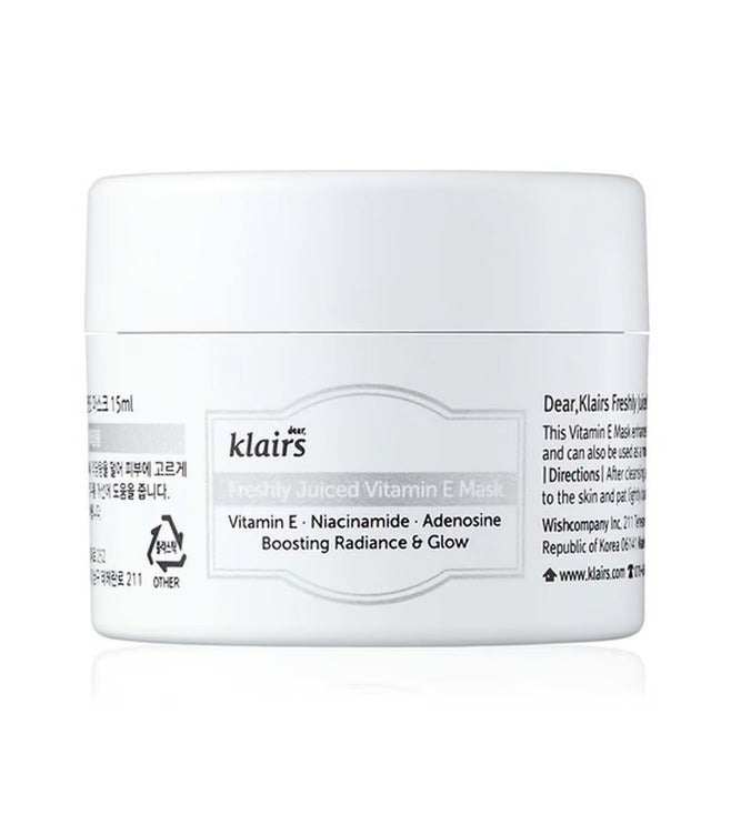 Klairs Freshly Juiced Vitamin E Mask (15ml)
