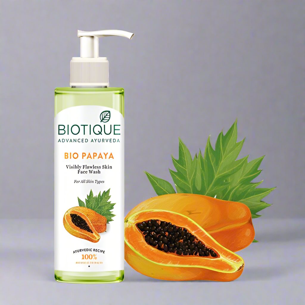Bio Papaya Visibly Flawless Face Wash 200ml
