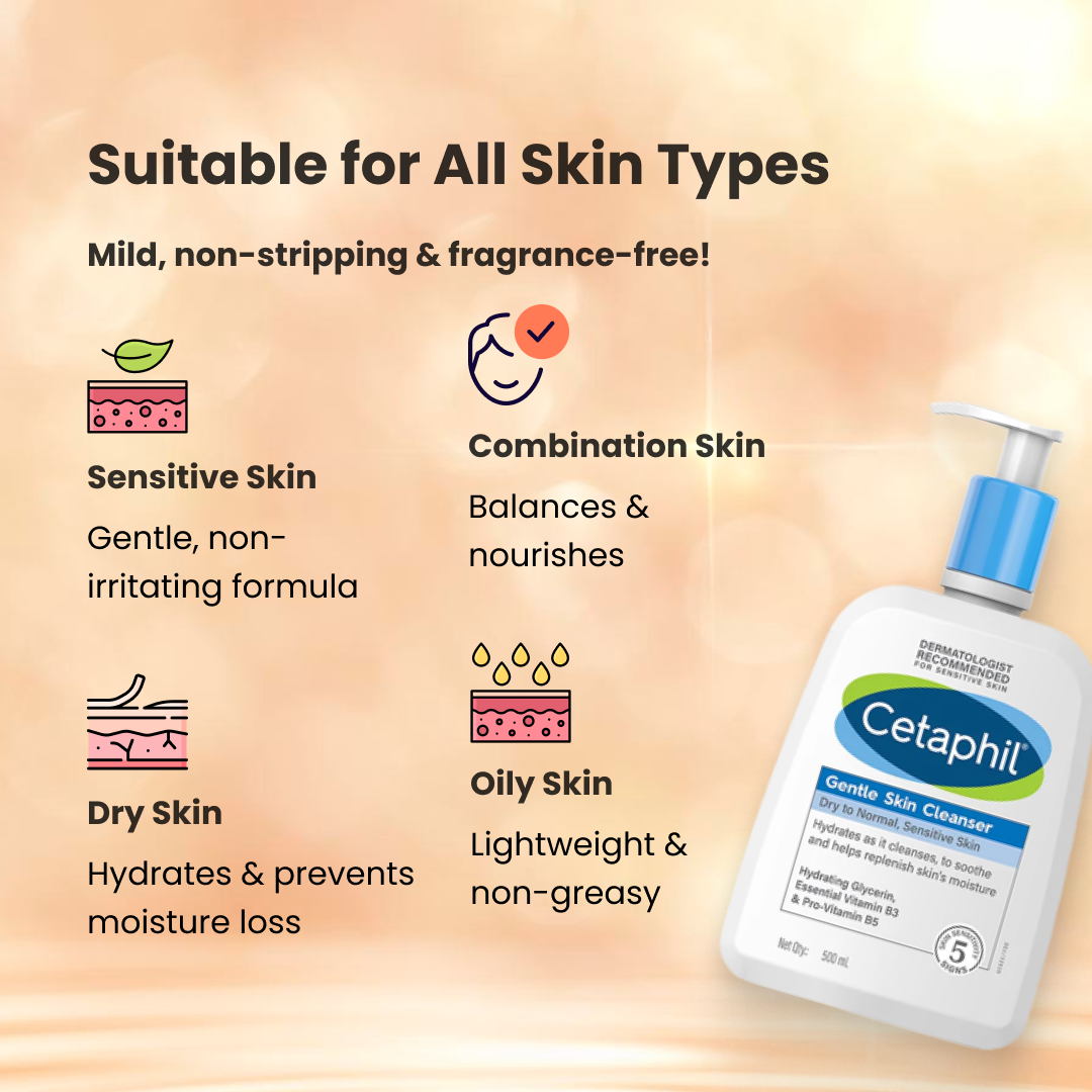 Cetaphil Gentle Skin Cleanser 500ml