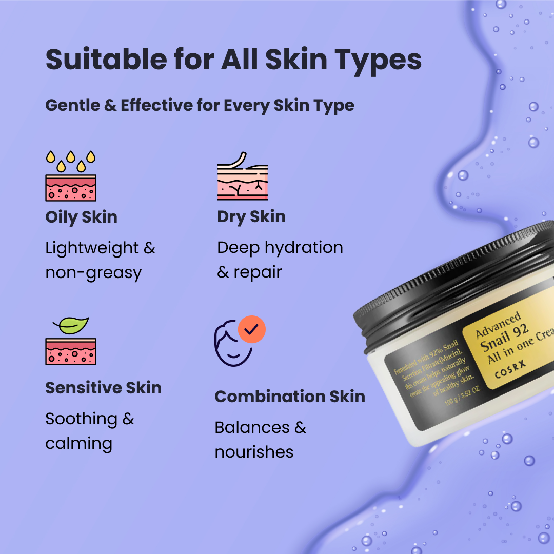 COSRX Advanced Snail 92 All In One Cream (100g)
