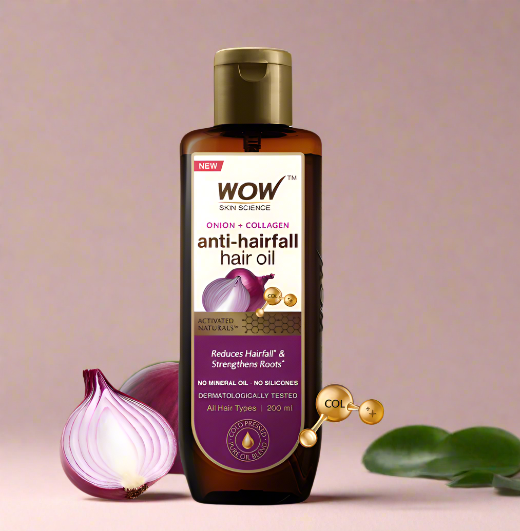 Skin Science Onion + Collagen Anti-Hair Fall Hair Oil 200ml