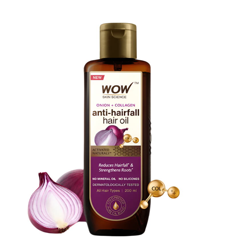 Skin Science Onion + Collagen Anti-Hair Fall Hair Oil 200ml
